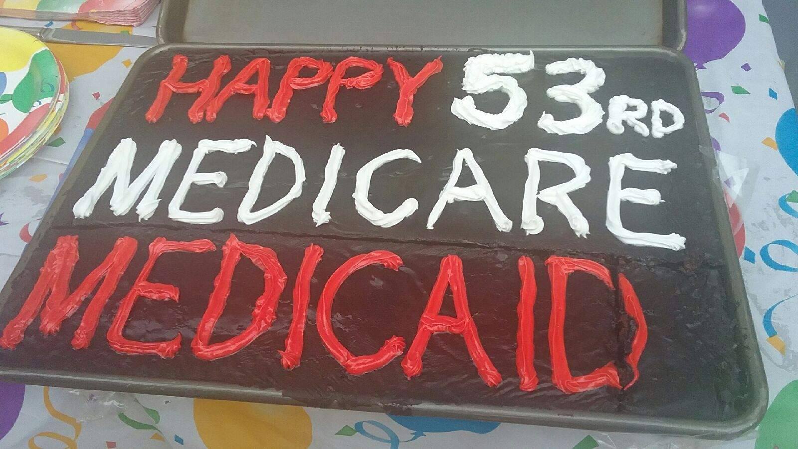 cake Happy 53rd Medicare Medicaid