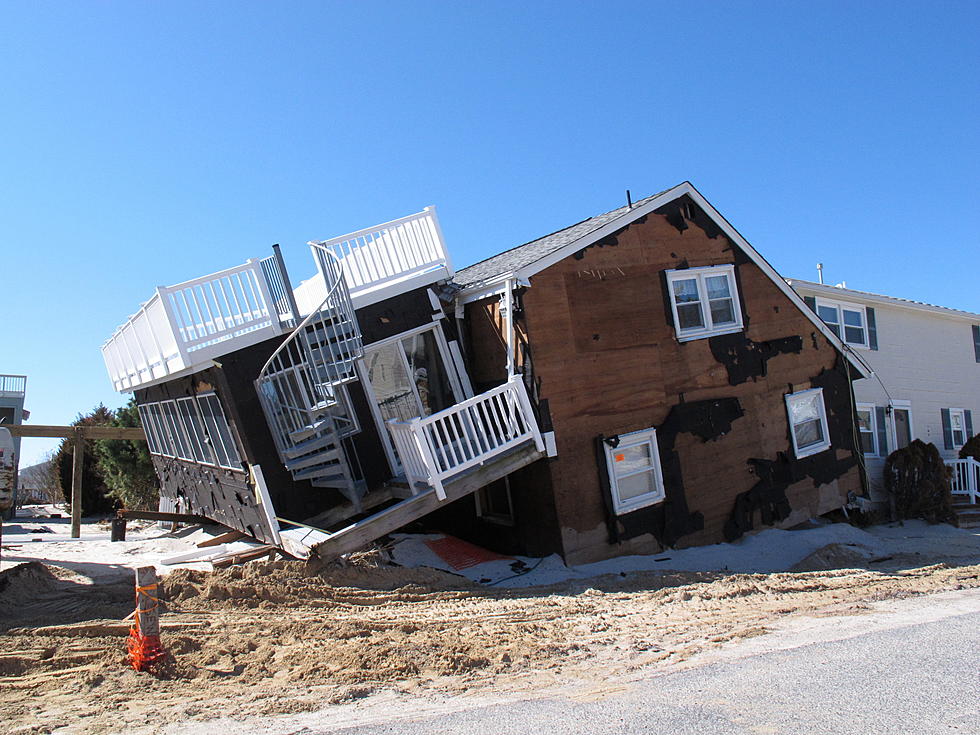 Home damaged by Sandy
