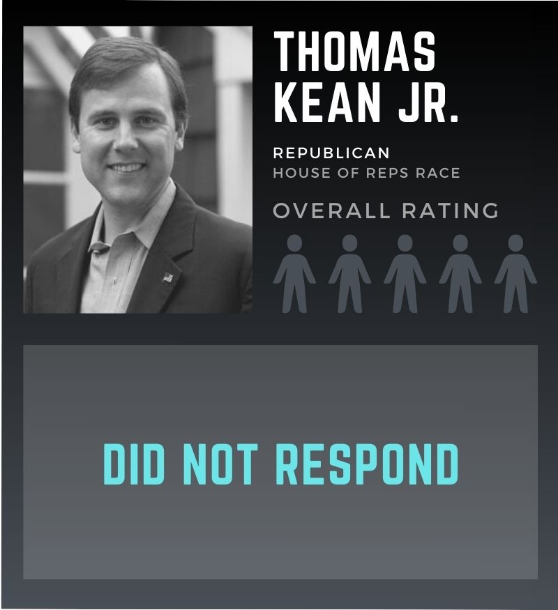 Thomas Kean Jr Election Scorecard