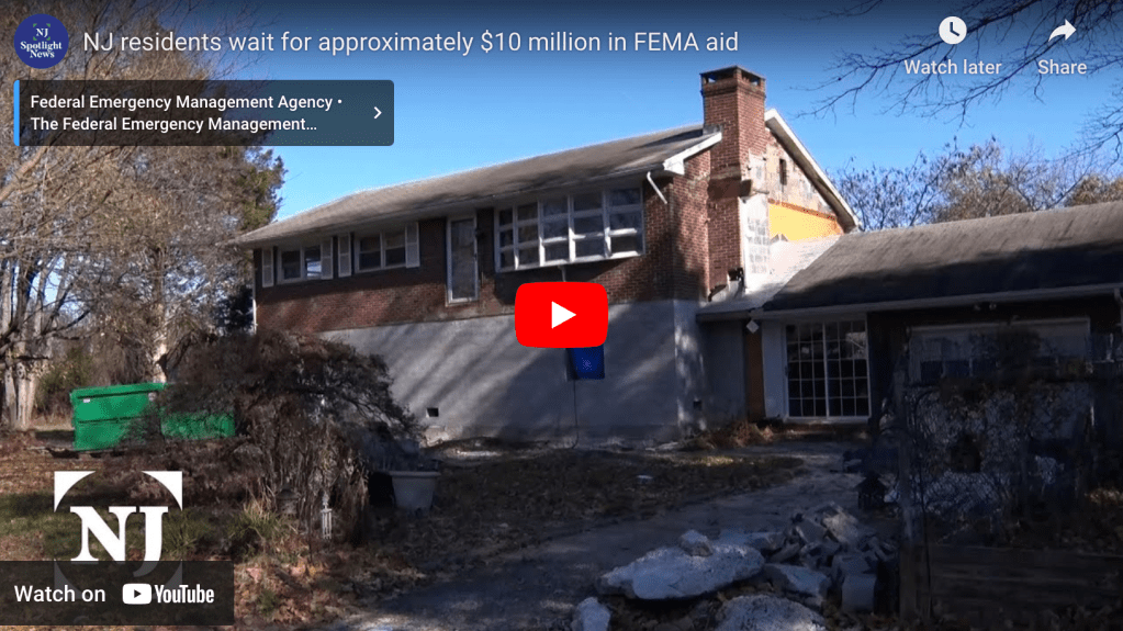 NJ residents sit tight for approximately $10 million in FEMA aid